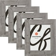thumbnail image 1 of Craig Frames American Barn, 7x8 inch Picture Frame, Faux Light Grey Oak Barnwood, Set of 4, 1 of 1