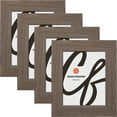 thumbnail image 1 of Craig Frames American Barn, 8x8 inch Picture Frame, Faux Farmhouse Grey Barnwood, Set of 4, 1 of 1