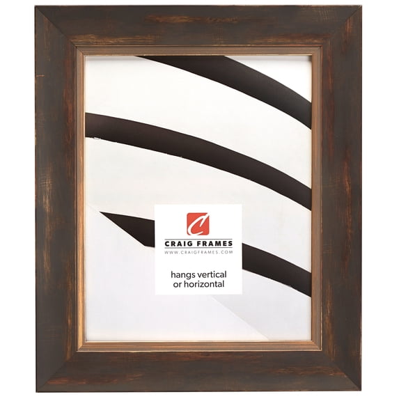 Craig Frames Aristocrat, 14x20 inch Picture Frame, Gold and Copper