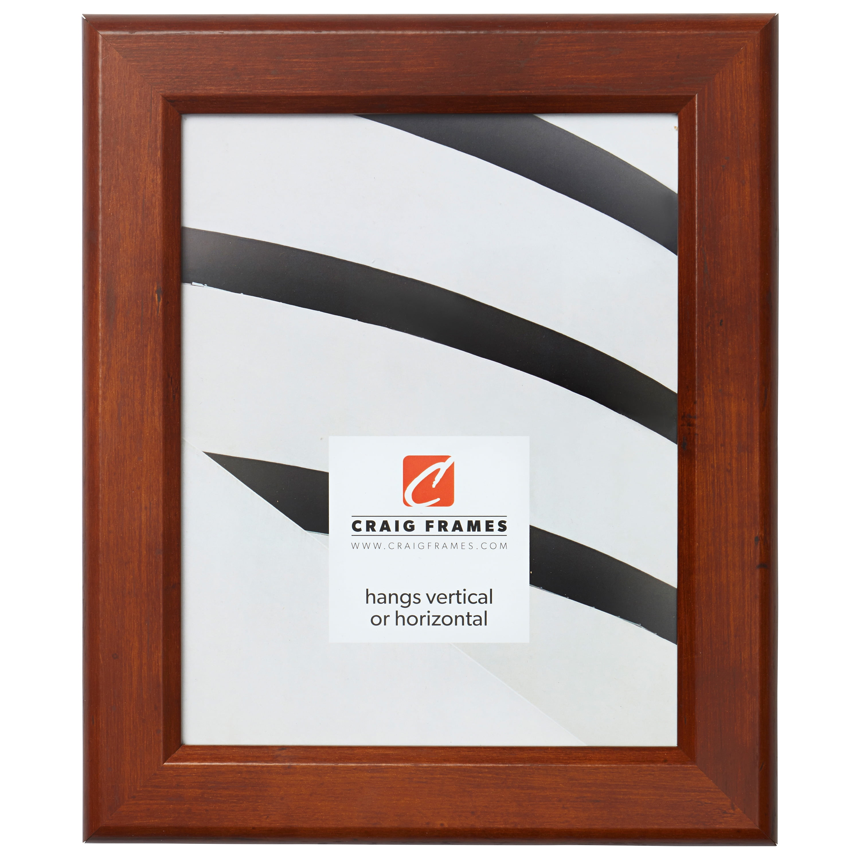 Craig Frames Arthur, 11x17 inch Picture Frame, Catalog Honey Brown