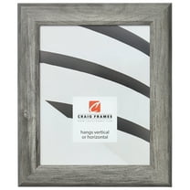Craig Frames Arthur, 12x36 inch Picture Frame, Gray Barnwood