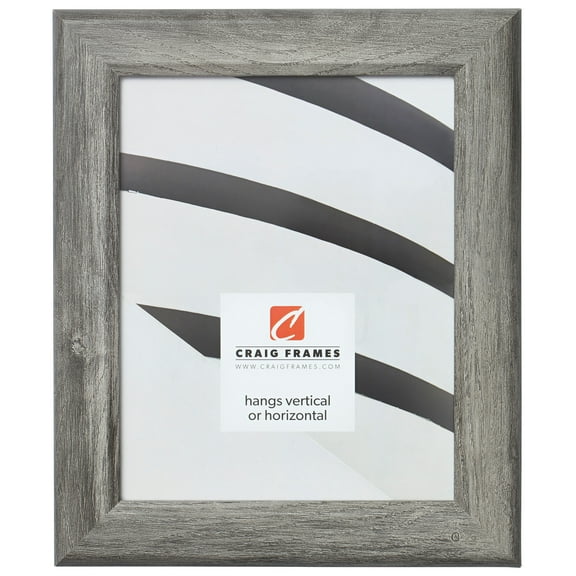 Craig Frames Arthur, 14x14 inch Picture Frame, Gray Barnwood