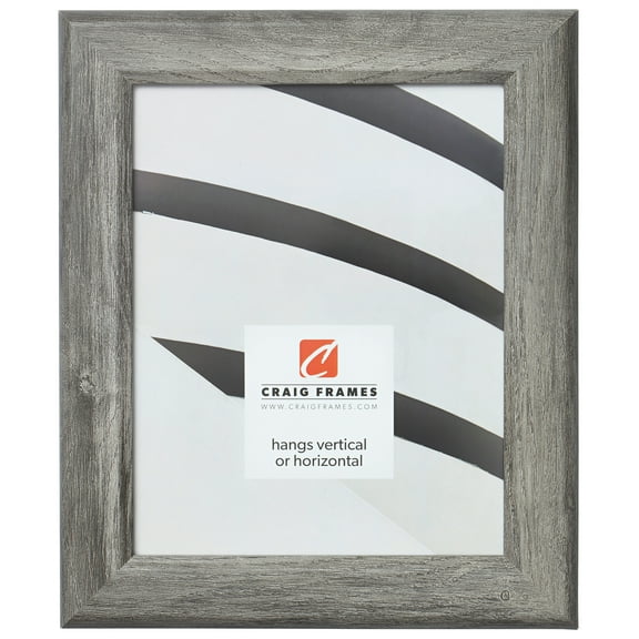 Craig Frames Arthur, 14x22 inch Picture Frame, Gray Barnwood