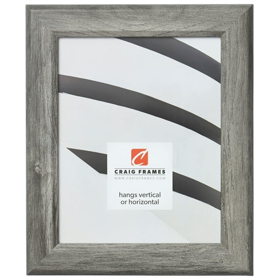 Craig Frames Arthur, 24x24 inch Picture Frame, Gray Barnwood