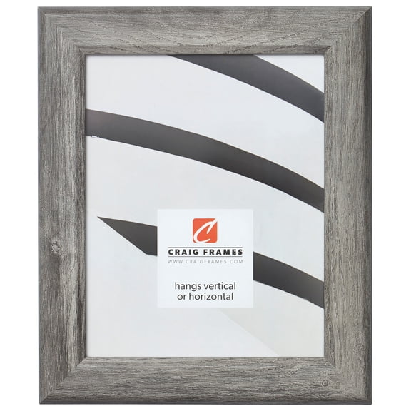 Craig Frames Arthur, 24x36 inch Picture Frame, Gray Barnwood