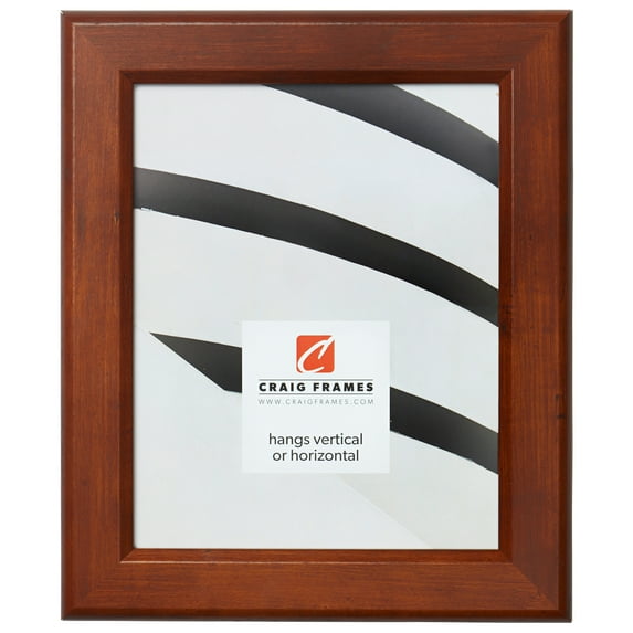 Craig Frames Arthur, 4x10 inch Picture Frame, Catalog Honey Brown