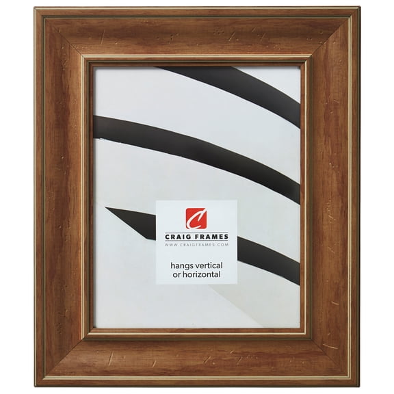 Craig Frames Ashbury, 4x10 inch Picture Frame, Natural English Pine