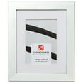 thumbnail image 1 of Craig Frames Bauhaus 125, 11x17 inch Brushed Silver Picture Frame Matted for an 8x12 Photo, 1 of 5