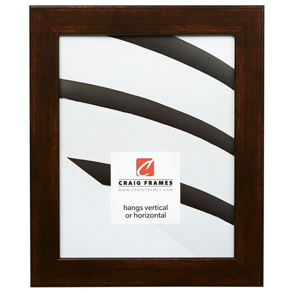 Craig Frames Bauhaus 125, 16x22 inch Picture Frame, Modern Aged Copper