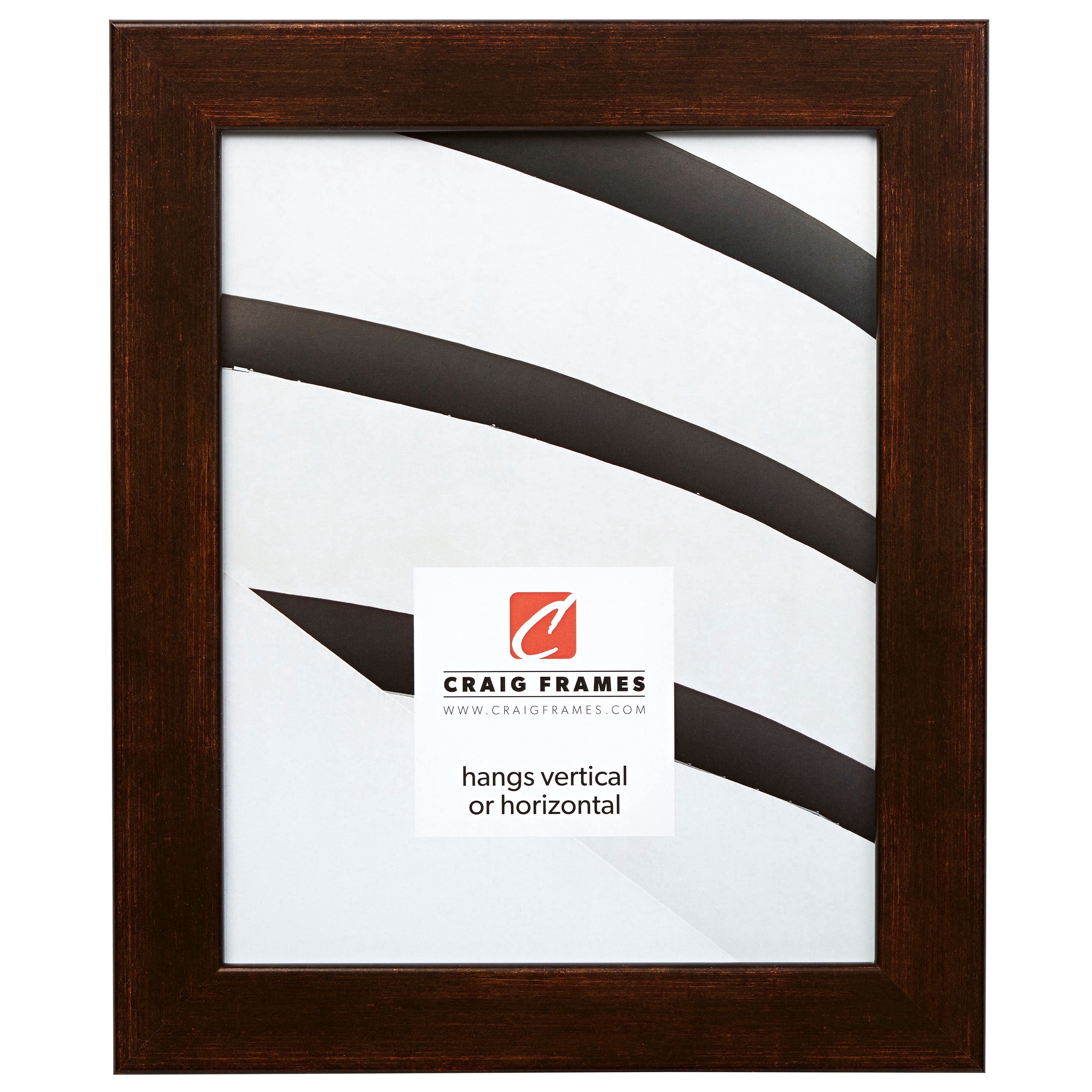 Craig Frames Bauhaus 125, 18x24 inch Picture Frame, Modern Aged Copper