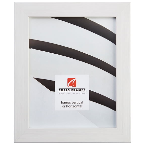 Craig Frames Bauhaus 125, 20 x 30 Inch Picture Frame, White Oak