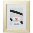 thumbnail image 1 of Craig Frames Bauhaus 125, 20x24 inch Brushed Gold Picture Frame Matted for a 16x20 Photo, 1 of 5