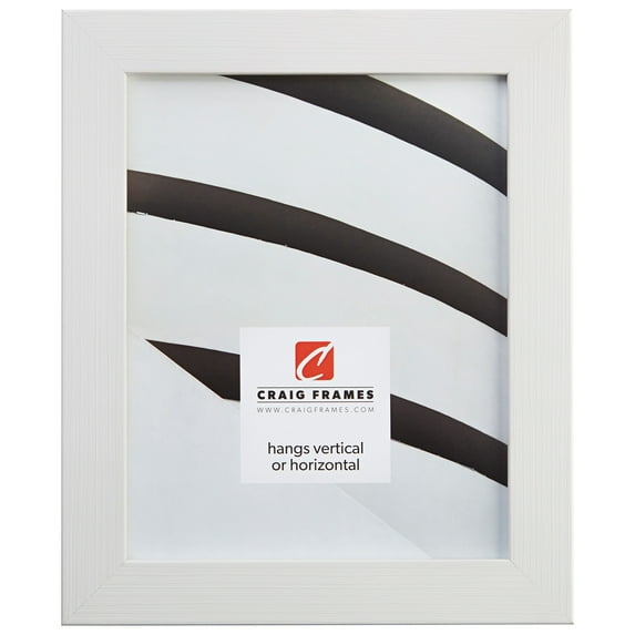 Craig Frames Bauhaus 125, 24 x 36 Inch Picture Frame, White Oak