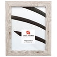 thumbnail image 1 of Craig Frames Bauhaus 125, 24x24 inch Picture Frame, Rustic Restoration White, 1 of 4