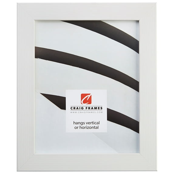 Craig Frames Bauhaus 125, 24x30 inch Picture Frame, White Oak