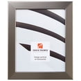 thumbnail image 1 of Craig Frames Bauhaus 125, 4 x 10 inch Picture Frame, Modern Stainless Silver, 1 of 3