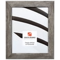 thumbnail image 1 of Craig Frames Bauhaus 125, 5 x 7 Inch Picture Frame, Rustic Gray Barnwood, 1 of 3
