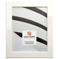 thumbnail image 1 of Craig Frames Bauhaus 125, 5x7 inch Picture Frame, Glossy White, 1 of 6