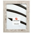 thumbnail image 1 of Craig Frames Bauhaus 125, 8x12 inch Picture Frame, Rustic Restoration White, 1 of 6