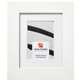 thumbnail image 1 of Craig Frames Bauhaus 200, 14x20 inch White Picture Frame Matted for a 11x17 Photo, 1 of 5