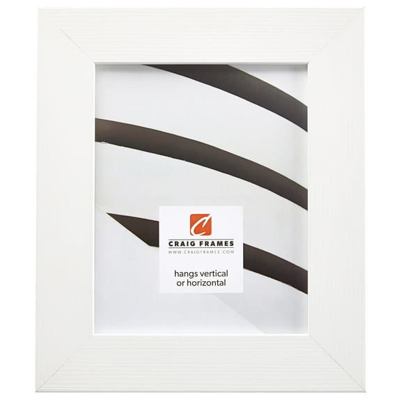 Craig Frames Bauhaus 200, 17x22 inch Picture Frame, White Oak