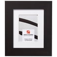 thumbnail image 1 of Craig Frames Bauhaus 200, 20x26 inch Black Coffee Picture Frame Matted for a 16x22 Photo, 1 of 5
