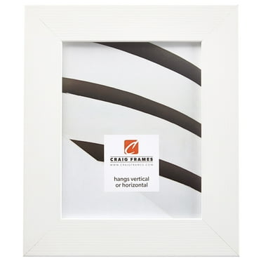 Craig Frames Bauhaus 200, 24 x 24 Inch Picture Frame, White Oak
