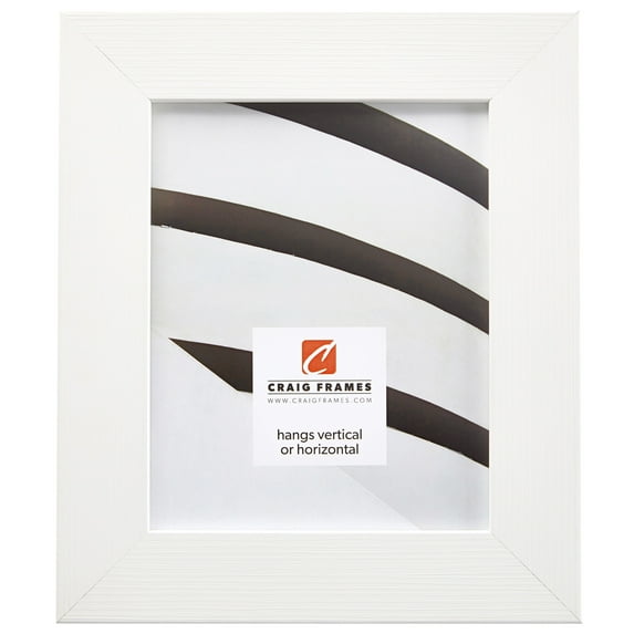 Craig Frames Bauhaus 200, 24x32 inch Picture Frame, White Oak