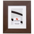 thumbnail image 1 of Craig Frames Bauhaus 200, 8.5x11 inch Brown Picture Frame Matted for a 6x9 Photo, 1 of 5