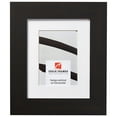thumbnail image 1 of Craig Frames Bauhaus 200, 8x12 inch Black Coffee Picture Frame Matted for a 5x7 Photo, 1 of 5