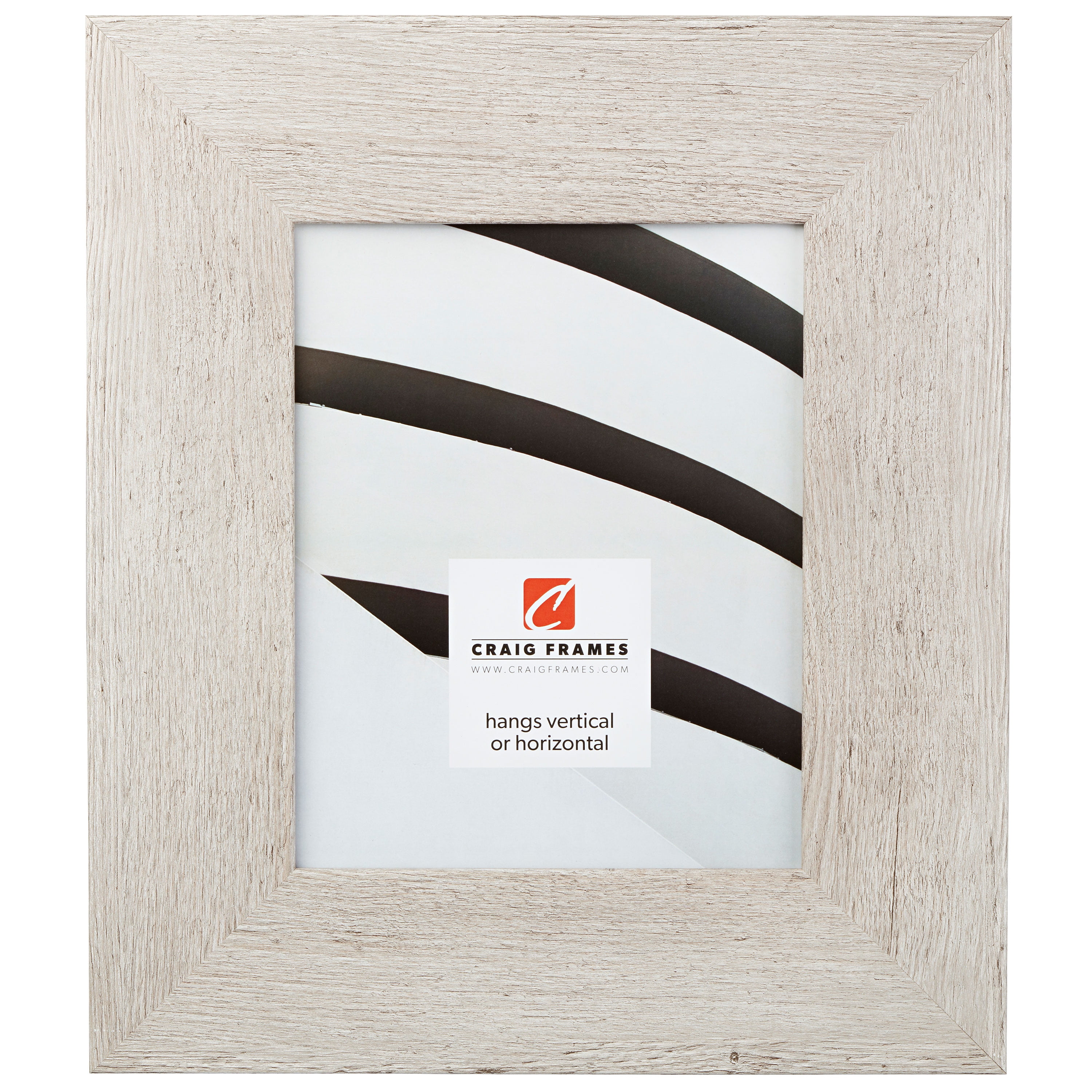 Craig Frames Bauhaus 300, 12x12 inch Picture Frame, Rustic Restoration ...