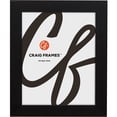 thumbnail image 1 of Craig Frames Bauhaus, Modern 1.25" Satin Black Picture Frame, 15x35 inch, 1 of 5