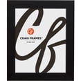 thumbnail image 1 of Craig Frames Bauhaus, Modern 1.25" Satin Black Picture Frame, 22x29 inch, 1 of 5