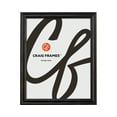 thumbnail image 1 of Craig Frames Black 11x16 inch Hardwood Picture Frame Wiltshire 200 Series, 1 of 5
