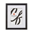 thumbnail image 1 of Craig Frames Black, 16x24 inch Hardwood Picture Frame Matted for a 12x18 Photo, 1 of 5