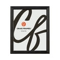 thumbnail image 1 of Craig Frames Black 6x6 inch Hardwood Picture Frame Wiltshire 200 Series, 1 of 5