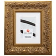 thumbnail image 1 of Craig Frames Borromini, 14x22 inch Gold and Bronze Picture Frame Matted for a 11x17 Photo, 1 of 5