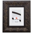 thumbnail image 1 of Craig Frames Borromini, 16x22 inch Black Walnut Picture Frame Matted for a 12x18 Photo, 1 of 5