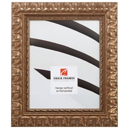 Craig Frames Bravada, 16x20 inch Picture Frame, Antique Bronze Ornate