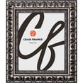 thumbnail image 1 of Craig Frames Bravado, 16x21 Picture Frame, Antique Silver, 1 of 5