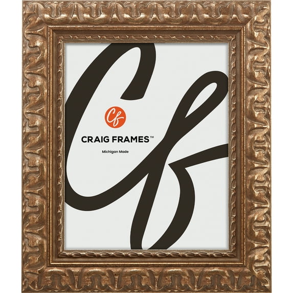 Craig Frames Bravado Ornate Antique Bronze Picture Frame, 20 by 22-Inch