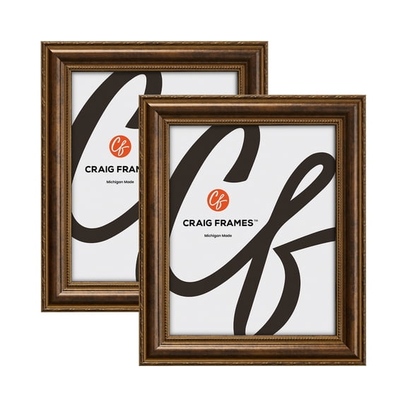 Craig Frames Bronze 27x27 inch Picture Victoria Picture Frame, Set of Two