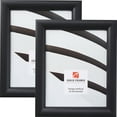 thumbnail image 1 of Craig Frames Bullnose 125, Mystic Satin Black Picture Frame, 10x12 Inch, Set of 2, 1 of 4