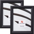 thumbnail image 1 of Craig Frames Bullnose 125, Mystic Satin Black Picture Frame, 17x22 Inch, Set of 2, 1 of 4
