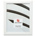 thumbnail image 1 of Craig Frames Bullnose, 24x24 inch Picture Frame, Contemporary Satin White, 1 of 4