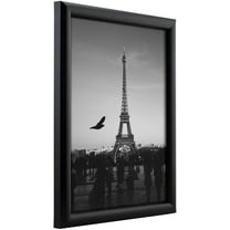 Craig Frames Bullnose Contemporary Black Composite Picture Frame