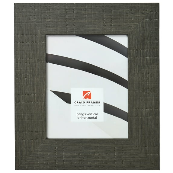 Craig Frames Chesterton, 8.5x11 inch Picture Frame, Oakwood Grey