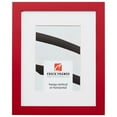 thumbnail image 1 of Craig Frames Confetti, 10x12 inch Modern Red Picture Frame Matted for an 8x10 Photo, 1 of 5