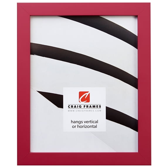 Craig Frames Confetti, 11x17 inch Picture Frame, Pink