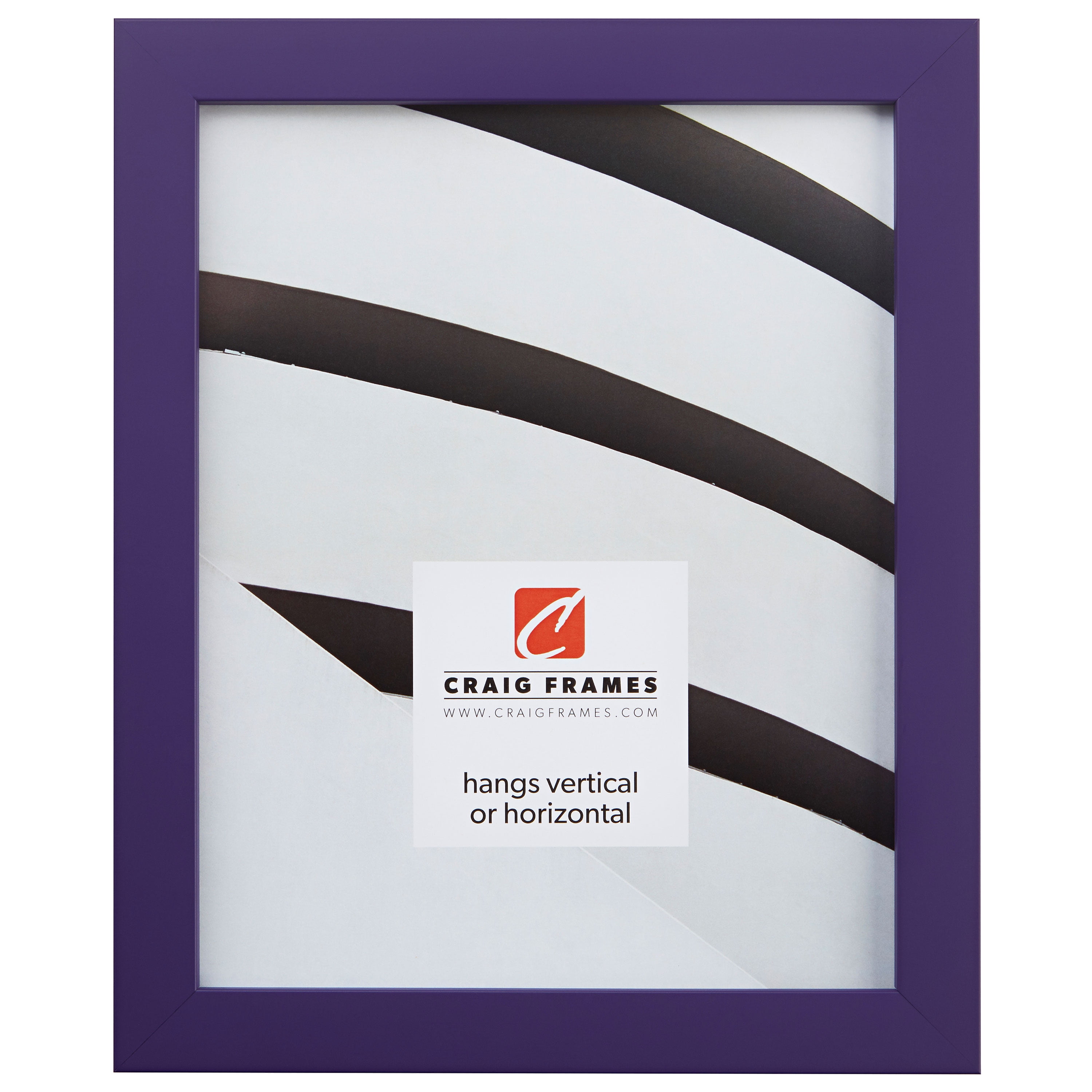 Confetti Purple 11x17 Inch Wood Wall Mount Picture Frame